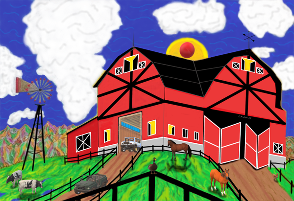 Red barn