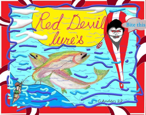 Red Devil lures, bite this