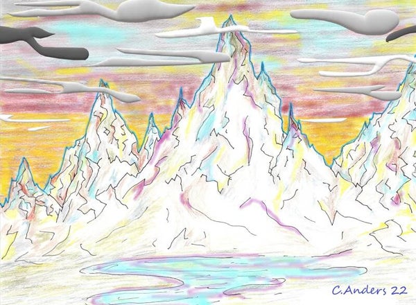 Sawtooth mountains