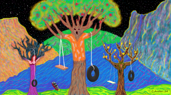 The tree swing