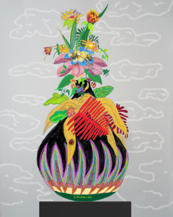 vase of flowers