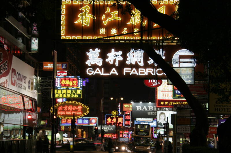 Hongkong night market