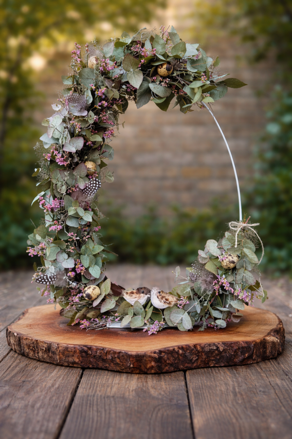 XXL ei op voet | wit