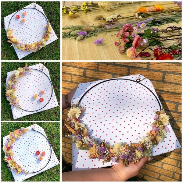 Thuisworkshop droogbloemen ring