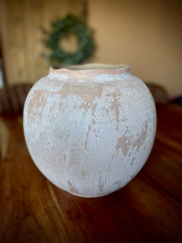 Beige pot XXL | H30cm & D27cm