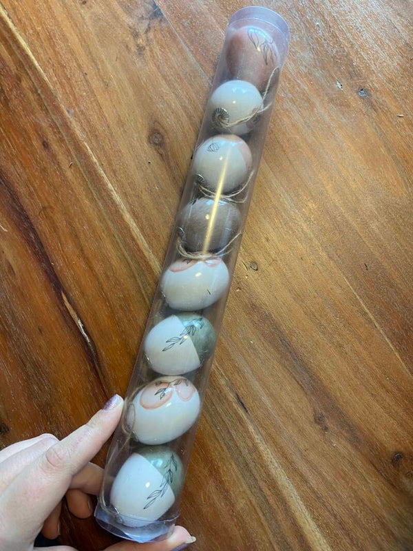 Koker paaseieren licht