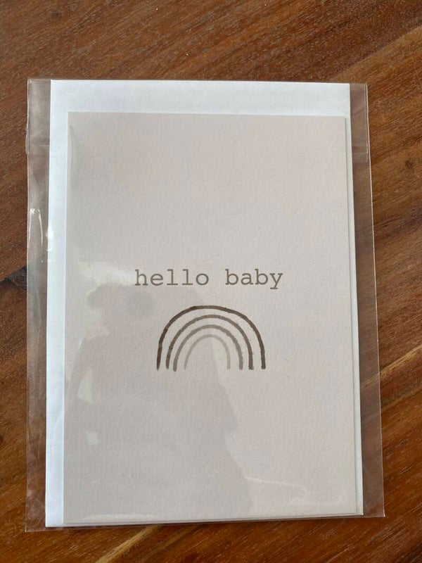 Kaartje met envelop en bloemenzaadjes