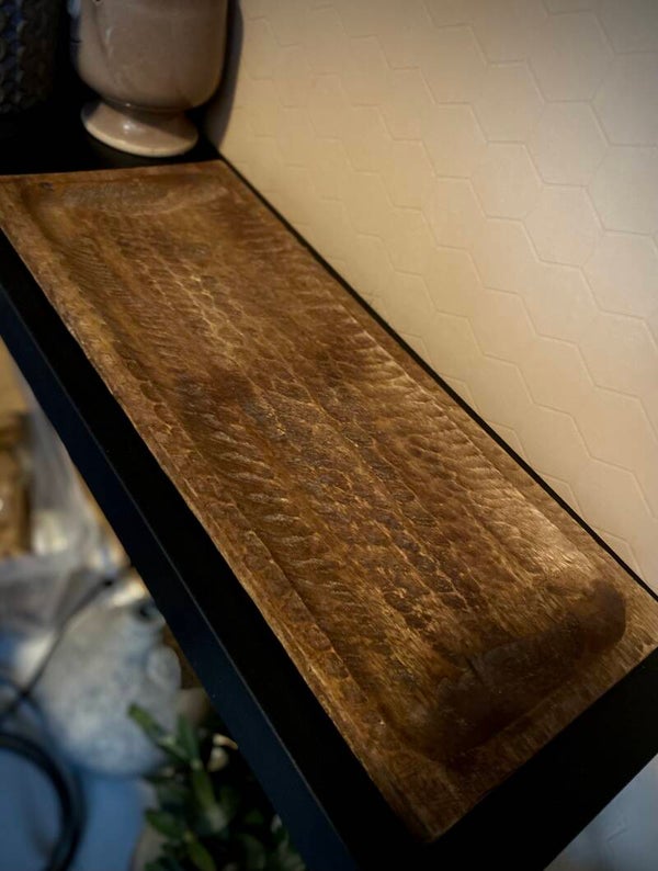 XL Luxe serveer plank 50 x 19cm / mango hout