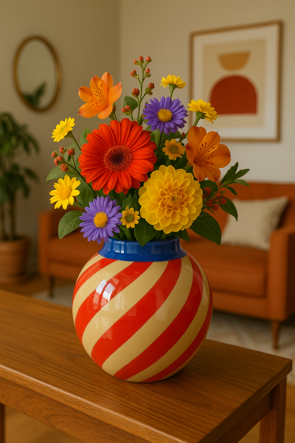 Geglazuurde vaas | H17 D15