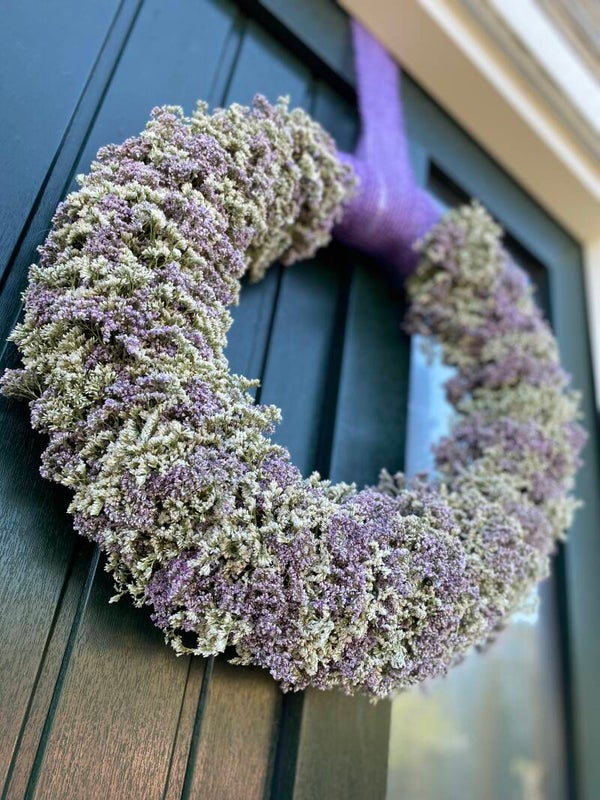 Grote limonium krans | diameter 45cm