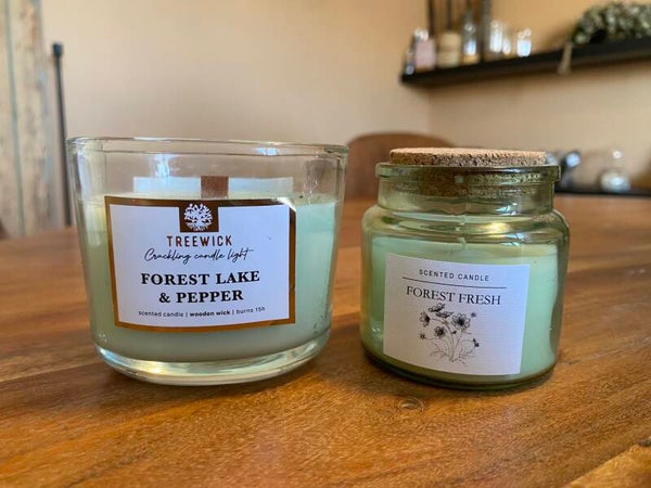 Set van 2 kleine geurkaarsjes