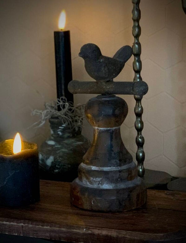 Vogeltje op pilaar | L10 B8 H17