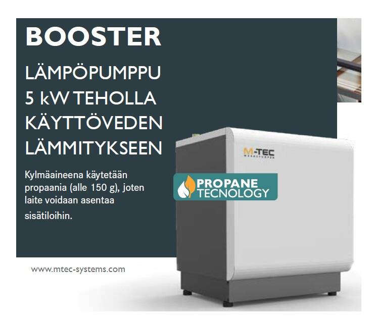 M-TEC Käyttövesi MAALÄMPÖ