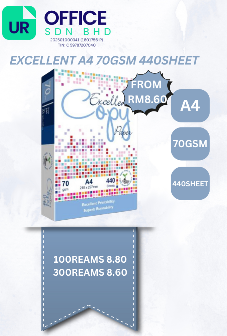 EXCELLENT A4 70GSM 440SHEET