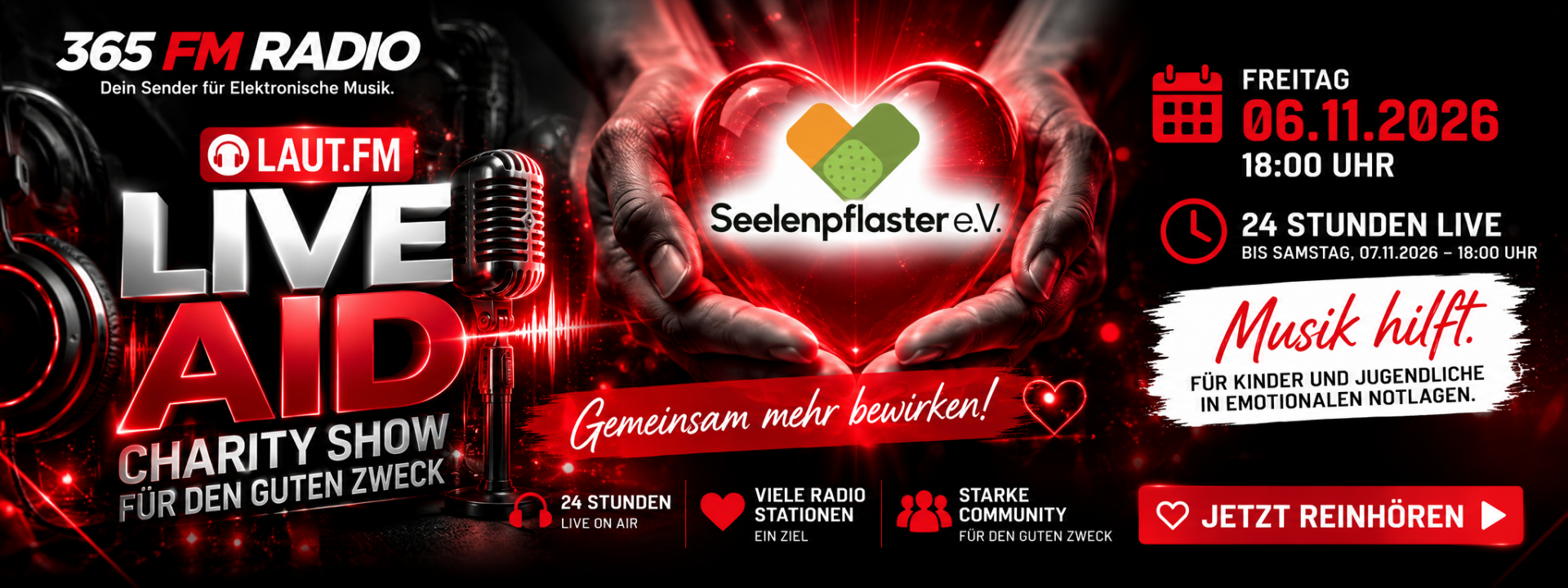 RadioAid und Seelenpflaster