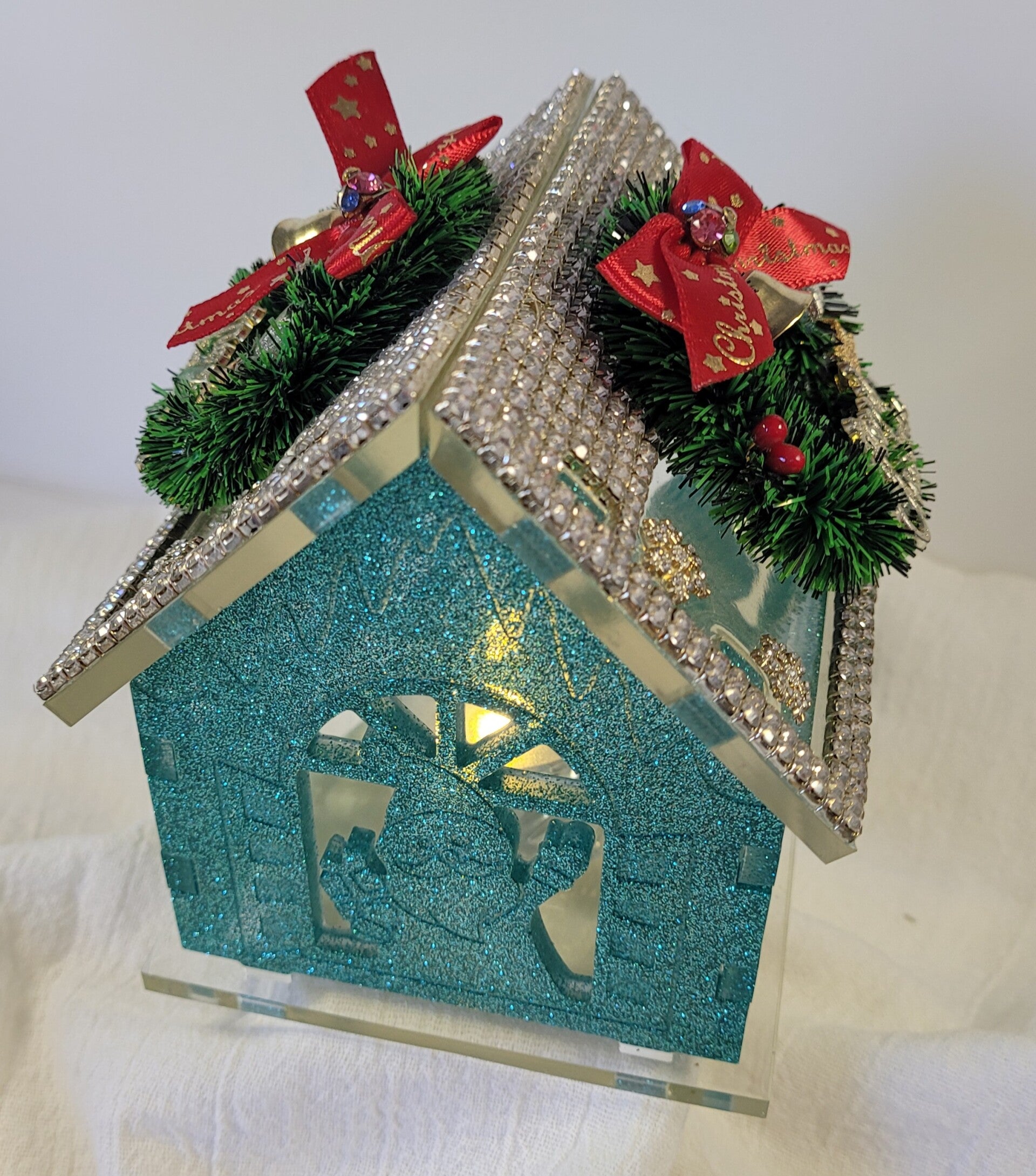 Christmas Green Holiday House