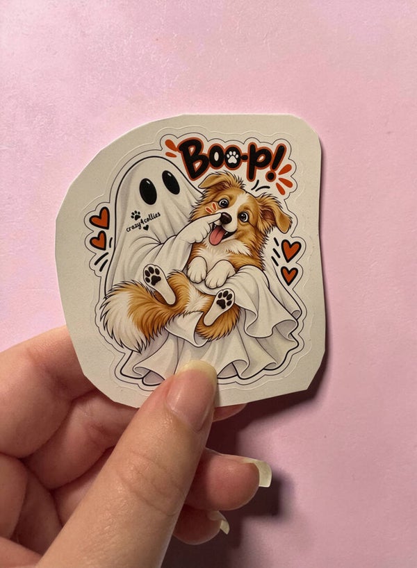 Boo-p Stickers