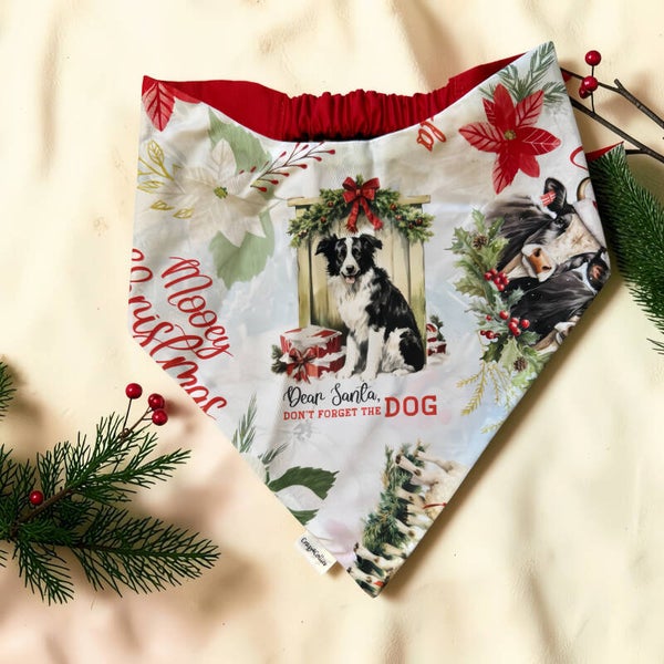 Santa don’t forget the dog Bandana