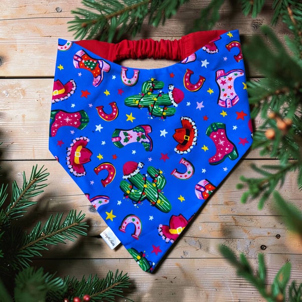 Santa’s Wild West Bandana