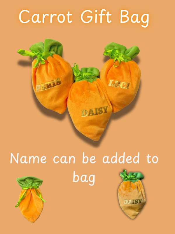 Carrot gift bag