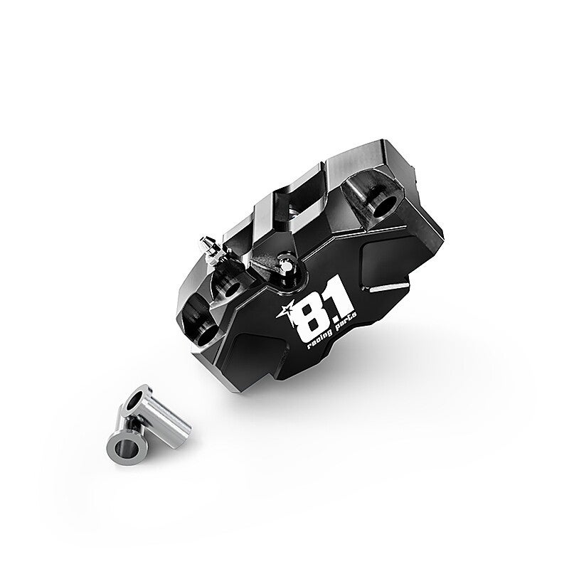 Hurricane 8.1 brake caliper in Avional CNC, wheelbase 82mm (Stage6, Adelin, RPM).