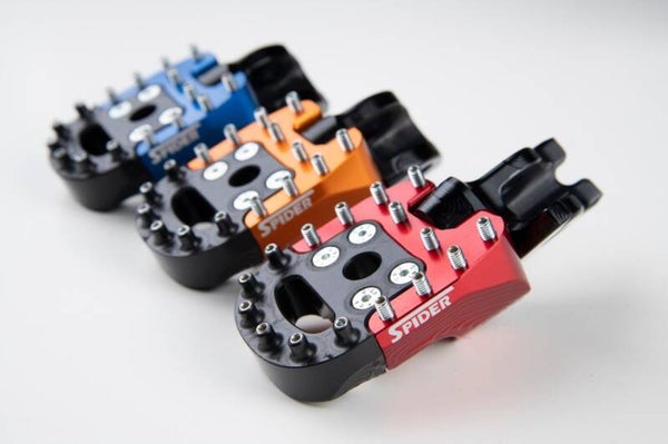 Spider off-road adjustable  footpegs