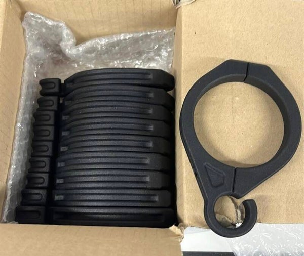 Twin discs system cable tidy collars