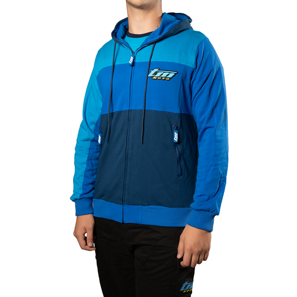 TM Moto: Hooded Zip-Thru Top 2026