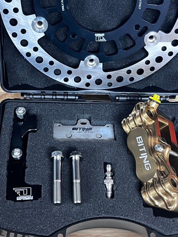 KTM 85 oversize brake system