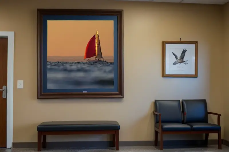 Wandfüllende Formate von heimischen Motiven.