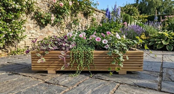 Timber decking board planter - Custom Size
