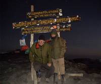 Happy ShapShap Travel clients on Kilimanjaro