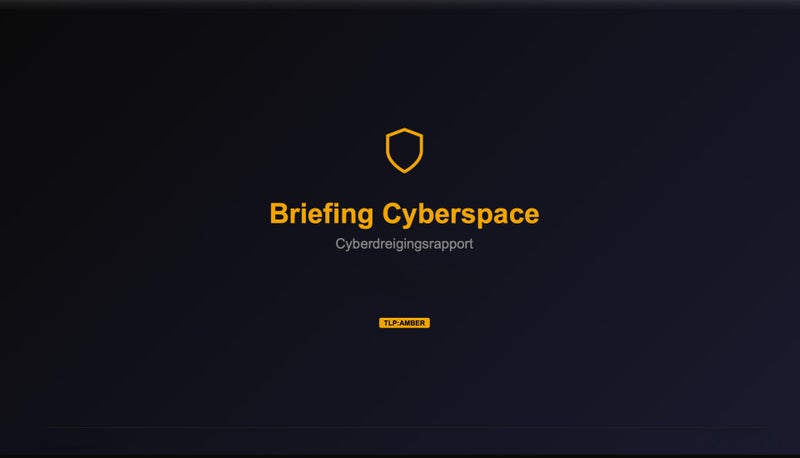 Briefing Cyberspace voorbeeld