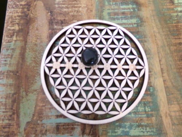 Pierre Roulée OBSIDIENNE NOIRE