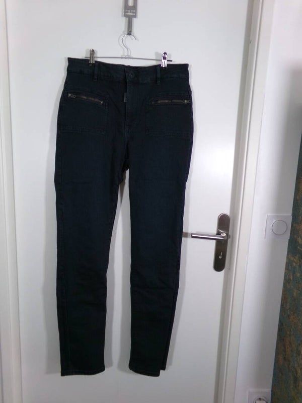 PANTALON MOTO OVERLAP KARA ULTRA BLUE TAILLE 42 FEMME NEUF