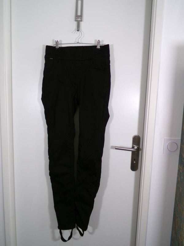PANTALON MOTO OVERLAP JANE BLACK TAILLE 38 FEMME NEUF