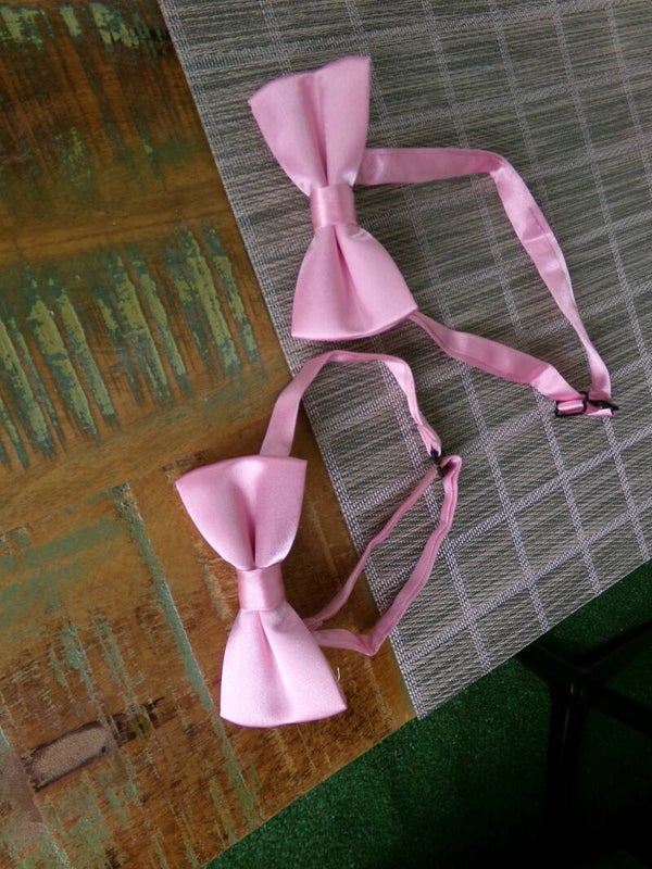 Noeud Papillon Rose Enfants Neuf