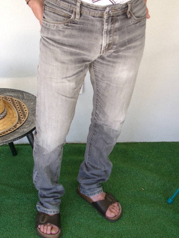 Jean Gris Délavé Celio Taille 42
