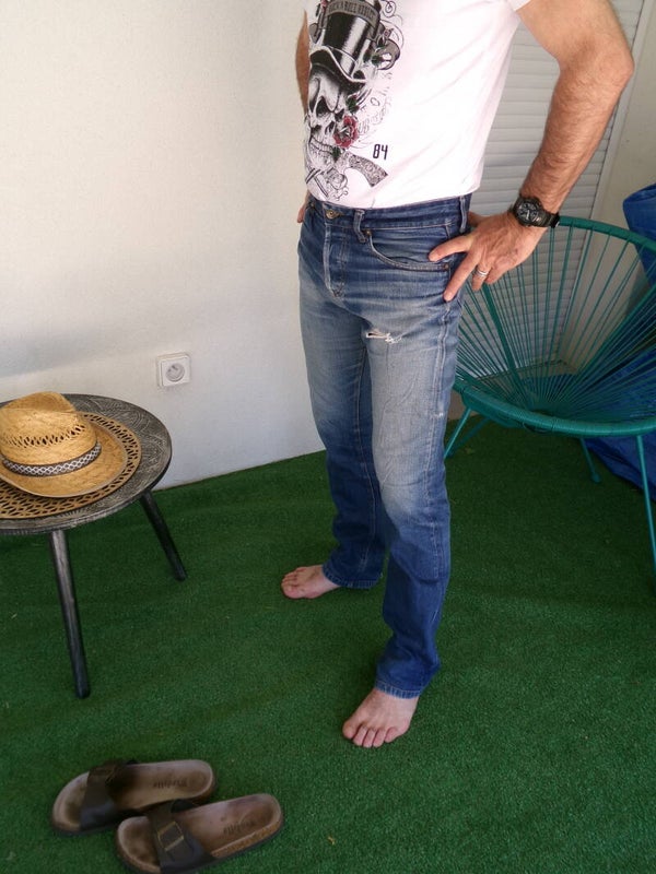 JEAN DENIM COLLECTION ZARA Taille 40