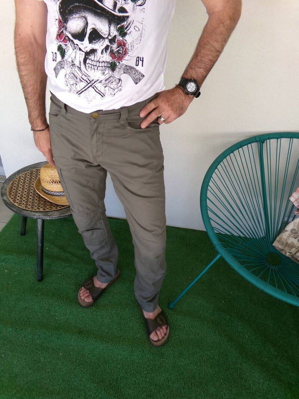 Pantalon Vert Kaki léger Taille M