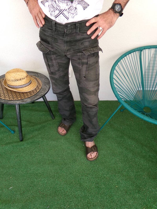 Pantalon Militaire Camouflage Vert CELIO Taille 42