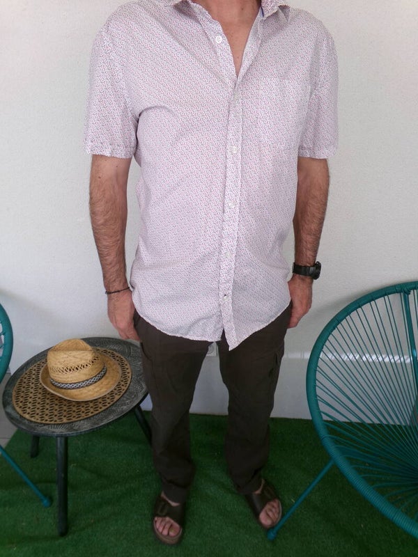 Chemise à courtes manches JULES KEEP COOL & PLAYFUL Taille L