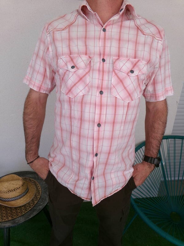 Chemise manches courtes JULES Taille M