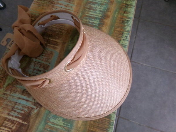 Demi ombrage visage fermeture noeud noué Beige Neuf