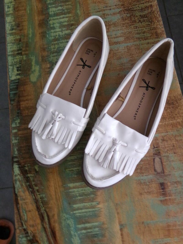 Mocassins ATMOSPHERE Blanc Taille 36