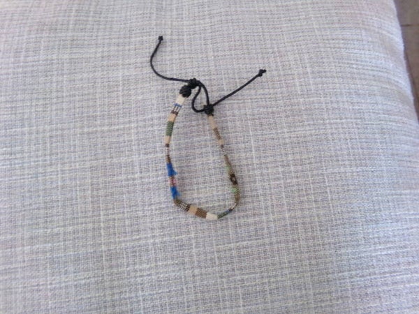 Bracelet Corde multicolore réglable Homme NEUF