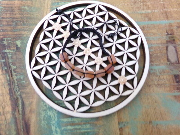 Bracelet Pierre de Soleil Heliotite, Joie de vivre, MIXTE Réglable