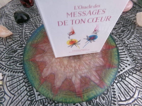 L'Oracle des MESSAGES DE TON COEUR Charlotte Daynes Illustrations Celia Melesville NEUF