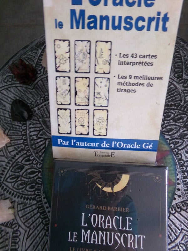 L'ORACLE LE MANUSCRIT Gérard Barbier NEUF