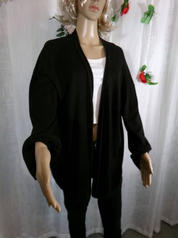 Gilet Noir long Basic H&M fin Taille S/M